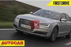 2014 Audi A8 facelift video review